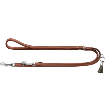 T-Leash Portofino 20/200 Cowleather cognac/olive green