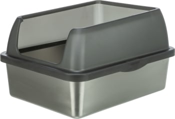Kattebakke 40222 Niro Rustfritt Stål M/Kant Grå 40x29x52cm
