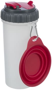 Reisesett 25019 Fôr og Vannbeholder Plastikk 2x0,35l Ø11x23cm