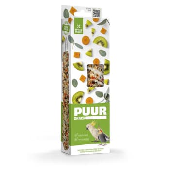 Puur Chew Sticks Parakitt/Papegøye M/Kiwi, Gulrot og Eukalyptus 2stk/150g