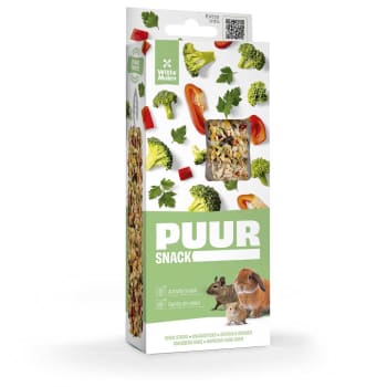 Puur Chew Sticks Gnager M/Brokkoli, Persille og Paprika 2stk/90g