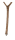 Burpinne 5877 Y Form 35cm Ø18mm
