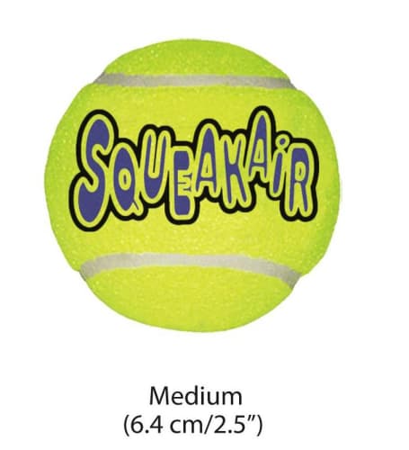 Hundeleke KONG Air Squeaker Ball M 3pk