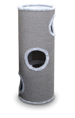 Kattemøbel 431-431078 Everlast Cat Tower Grå 3etg. 37x100cm
