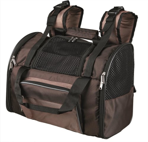 Ryggsekk Shiva 28871 Polyester Brun/Beige 41x21x30cm Max 8Kg