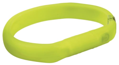 Lysende Halsbånd 12684 Grønn Silikon M/USB Lader M/L 50cm/18mm