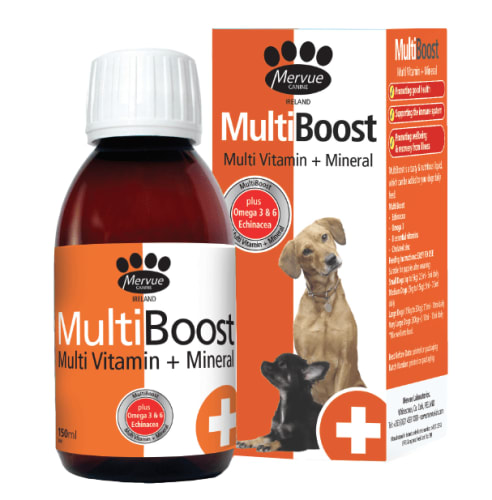 Multi Boost Flytende 150ml For Hund