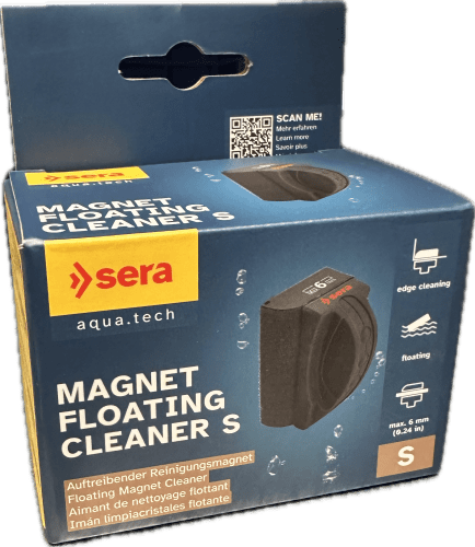 Sera Algemagnet S 6mm Glass, Flyter