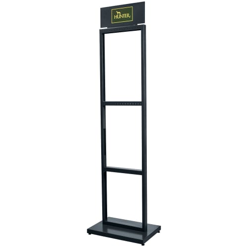 Display H-Stand Metal unassembled