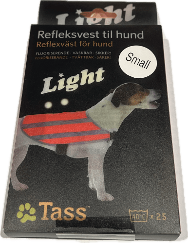 LIGHT Refeksvest Oransje Small 20cm