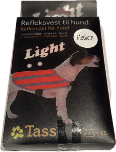 LIGHT Refeksvest Oransje Medium 27cm