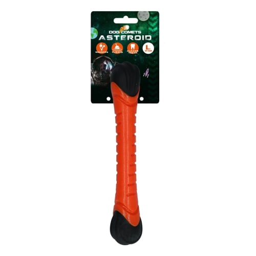 Dog Comets Asteroid Fetch Stick L Orange