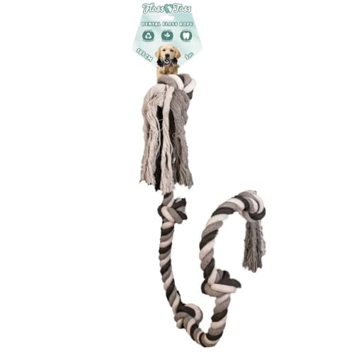 Floss Toss Dental Rope 5 Knot - 185 cm