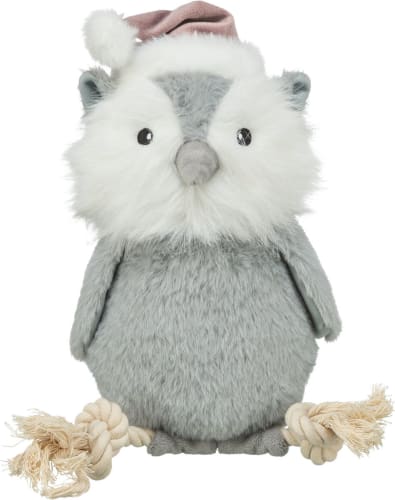 Juleleke 92007 Xmas Ugle M/Tau Plysj 31cm