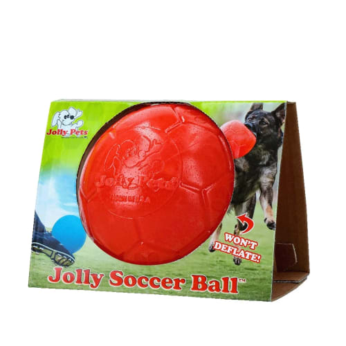 Jolly Soccer Ball 15cm Oransje/Rød