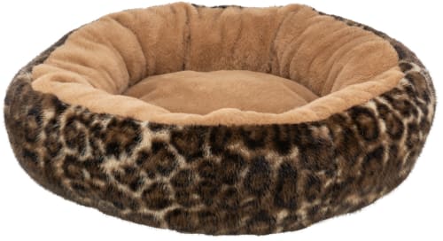 Hunde/Katteseng 374241 Leo Brun Leopard Ø50cm