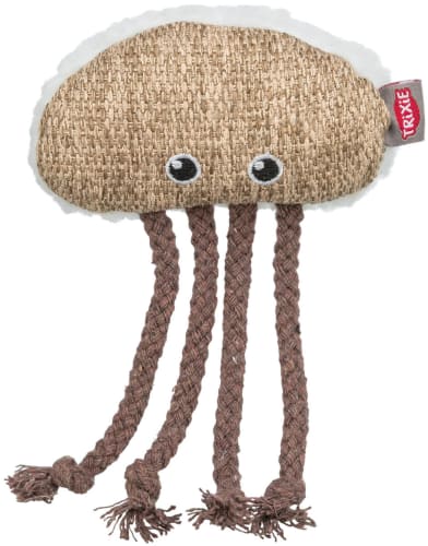 Katteleke 45673 Blekksprut i Stoff M/Tau og Catnip 14cm