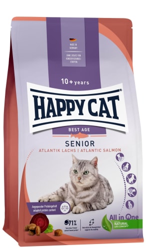 Happy Cat Best Age Senior Atlantik-Laks 1,3kg