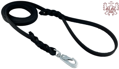 Alac KOPPEL LÄDER 1,2*180CM SVART ALACHAKE