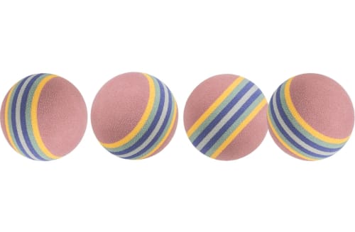 Katteleke 4097 Regnbueball 4pkn 3,5cm