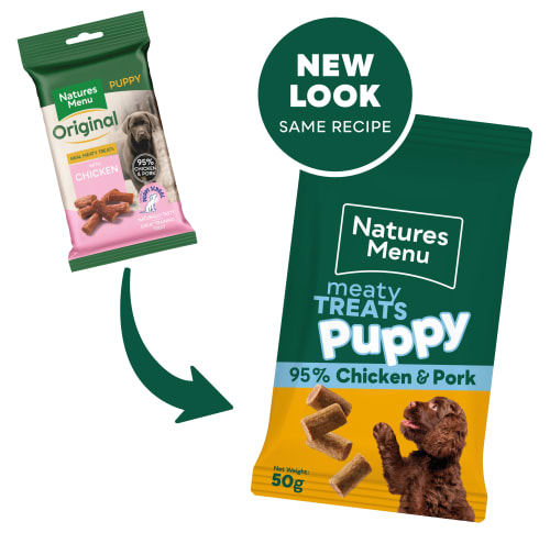 NM Snacks Hund Puppy M/Kylling & Gris 50g (12stk)