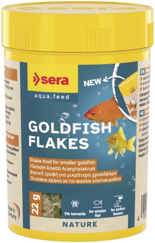 Fiskefor Sera Goldfish Flakes 100ml/22g