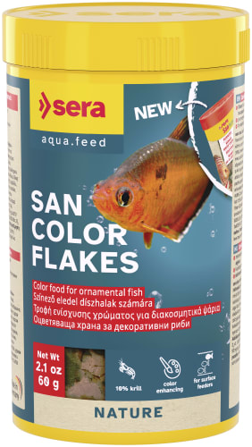Fiskefor Sera San Color Flakes 250ml/60g