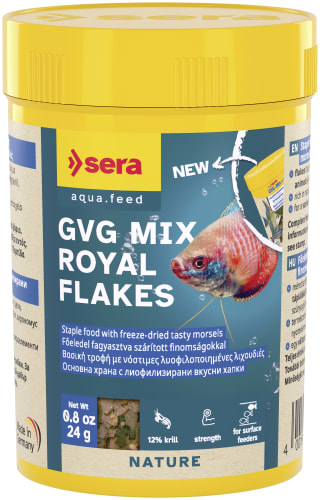 Fiskefor Sera GVG Mix Royal Flakes 100ml/24g