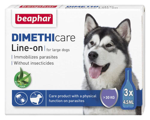 Beaphar Dimethicare Line-On L hund 3x4,5ml
