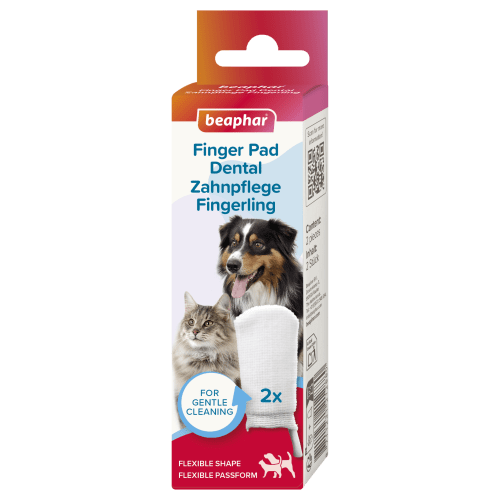 Beaphar Fingertannbørste 2 stk stoff