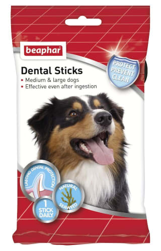 Beaphar tann sticks >10kg 7stk hund