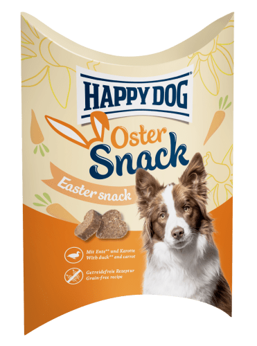 Happy Dog Påske Snacks M/And & Gulrot 100g