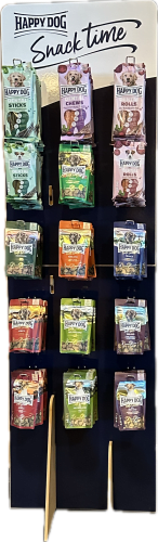 Happy Dog Snack Time Display i Tre