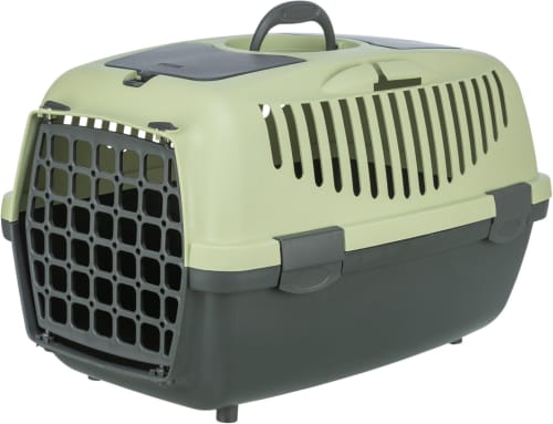 Transportk. Capri 2 XS/S Mørkegrå/Pastell Grønn 55x37x34cm Max 8Kg