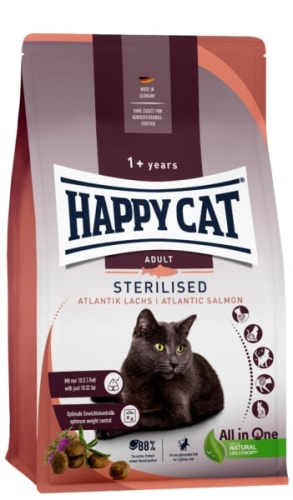 Happy Cat Sterilisert Adult Atlantik-Laks 4kg