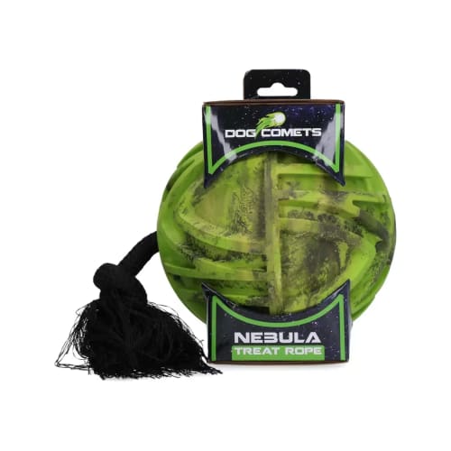 Dog Comets Nebula Treat Rope Green