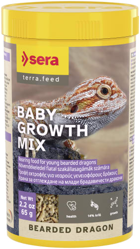Sera Bearded Dragon Baby Growth Mix 250ml/65g