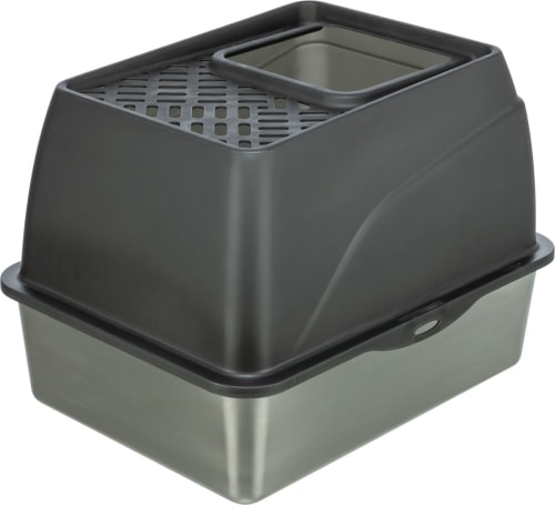 Kattebakke 40223 Niro Rustfritt Stål Hop-In Grå 40x39x52cm