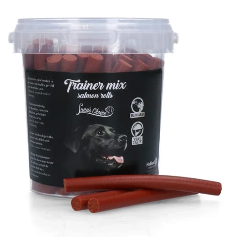 best før 12.26 Luna's Choice Trainer Mix Salmon Rolls