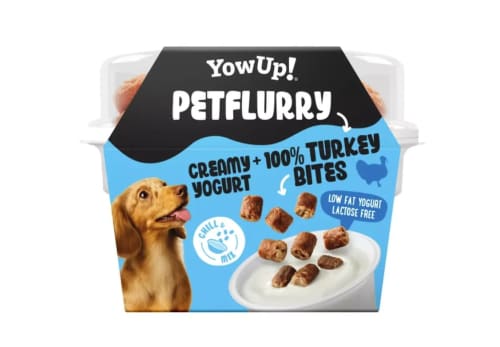 YowUp Yogurt (110g) m/Kalkunkjøtt (15g) DOG 125g
