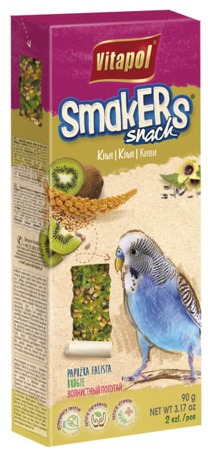 VP Krackert Undulat M/Kiwi 2stk (10stk) 2111