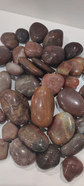 Dekorstein "Rød" ca 2kg