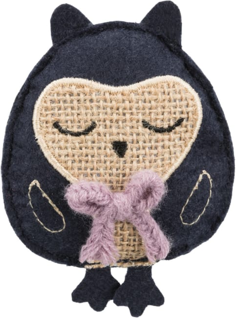 Katteleke 45536 Ugle i Stoff M/Catnip 11cm