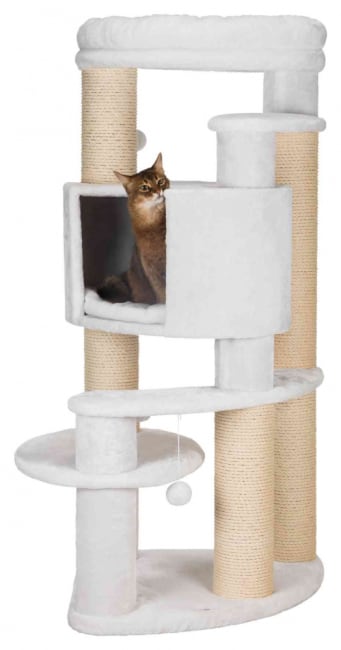 Kattemøbel 44664 Zita XXL Hvit 147cm 2 DELER