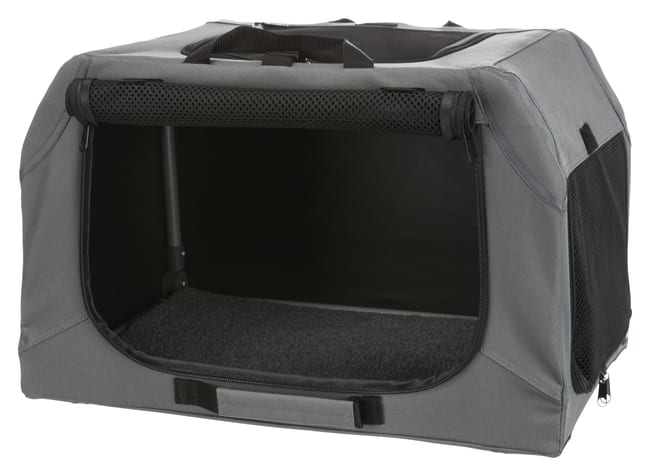 Transportbur 39731 Soft Kennel Easy XS/S 50x33x36cm Grå