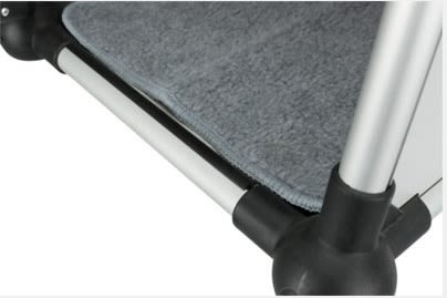 Teppe Antiskli 39342-01 for Alu.bur 39342 + 39337 79x53cm Grå