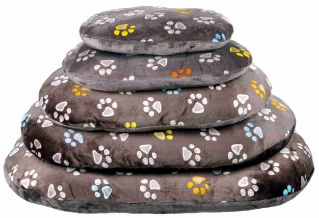 Hundepute 37334 Jimmy Plysj Taupe M/Poter Oval 110x70cm