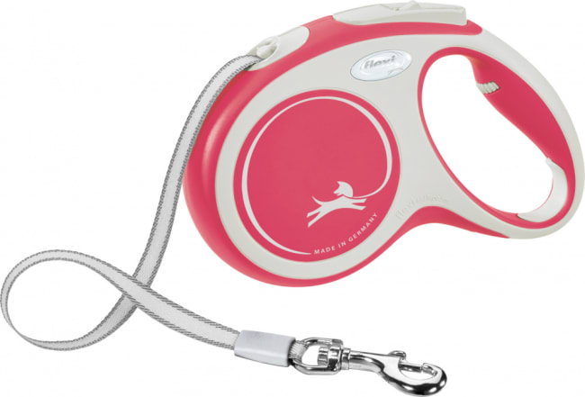 Flexi New Comfort Tape M 5m Rød Max 25Kg