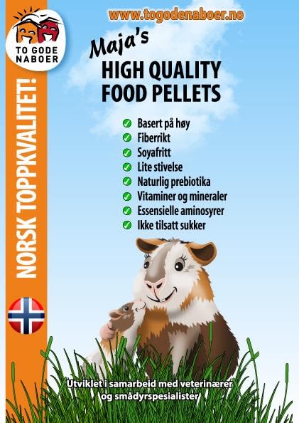 To Gode Naboer Plakat A3 Marsvin Rollups