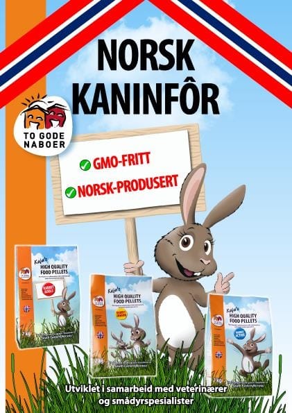 To Gode Naboer Plakat A3 Kaninfòr